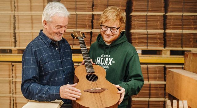 Ed Sheeran and George Lowden