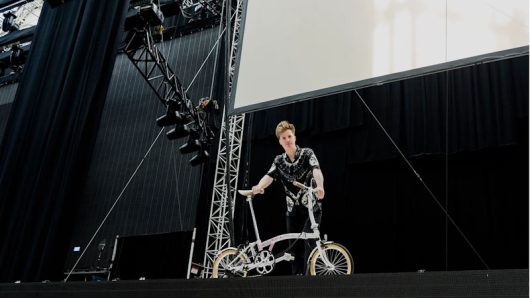 Foals Design Custom Brompton Bike For Charity