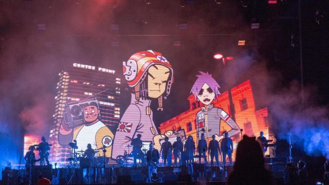 Gorillaz The Getaway US Tour