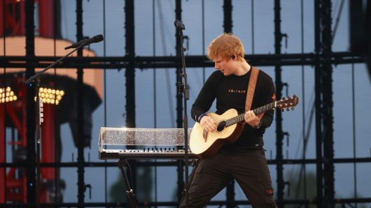 Ed Sheeran Plays Surprise Gig Outside Ipswich Town Hall