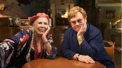 Joni Mitchell Elton John