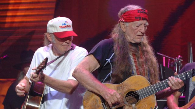 Neil Young and Willie Nelson