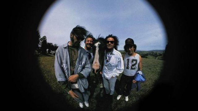 Neil Young & Crazy Horse photo by Larry Cragg